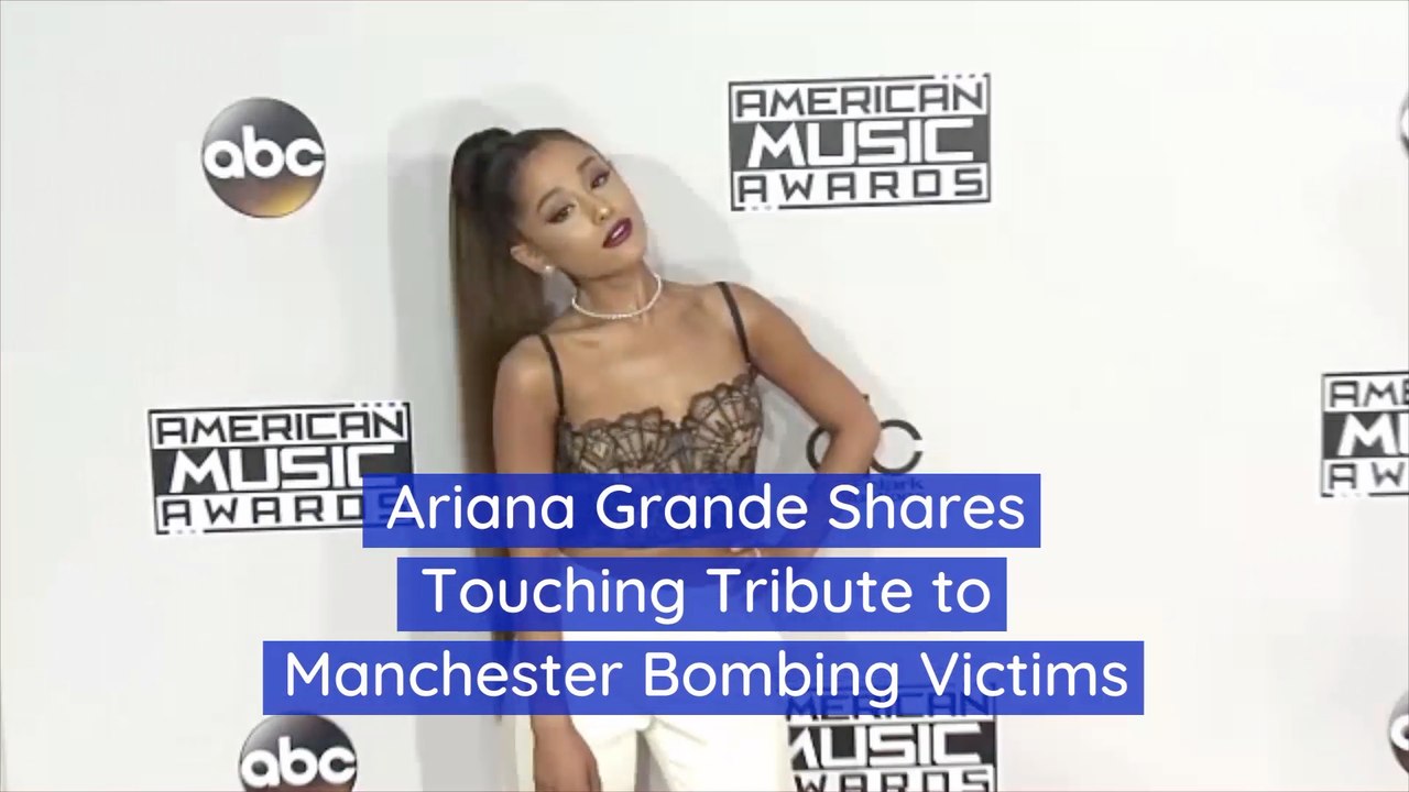 Ariana Grande Uses Instagram To Honor People In Manchester Attack