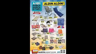 A101 30 MAYIS - 6 HAZİRAN 2019 AKTÜEL ÜRÜNLER KATALOĞU