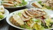 How to Make a Healthy Apple & Grilled Chicken Salad with Cheddar Cheese Toasts
