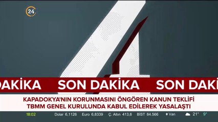 Kapadokya'nın korunmasına ilişkin kanun teklifi yasalaştı