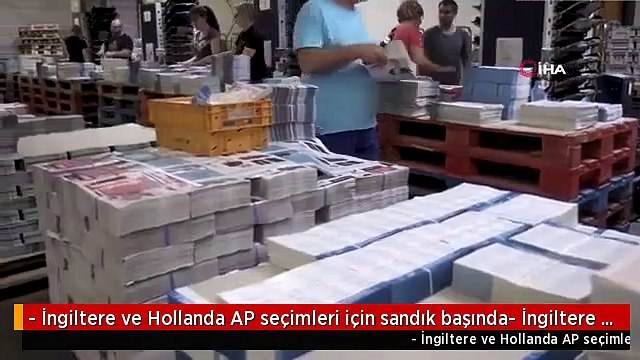 - İngiltere ve Hollanda AP seçimleri için sandık başında- İngiltere ve Hollanda'da AB'den ayrılma...