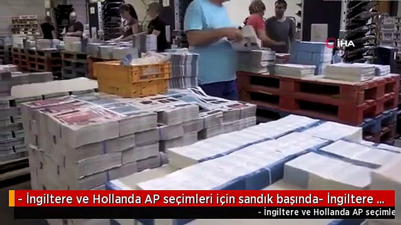 - İngiltere ve Hollanda AP seçimleri için sandık başında- İngiltere ve Hollanda'da AB'den ayrılma...