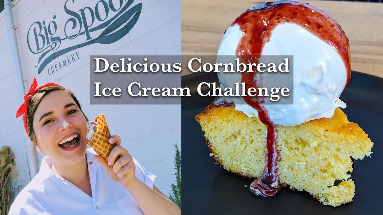 Hey Y'all - Cornbread Ice Cream