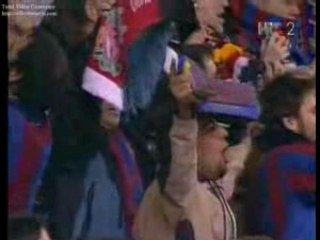 You´ll never walk alone Liverpool Barcelona 06.03.2007 foot