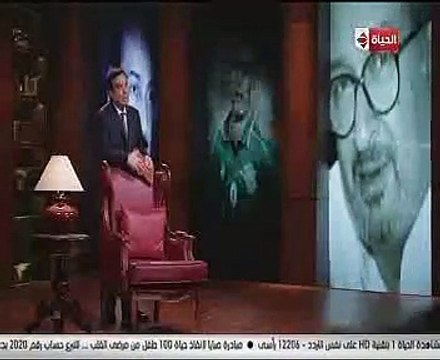 جورج قرداحى يسلم جائزة اسم من مصر لفائز من الطالبية