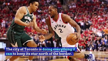 Download Video: Kawhi Leonard Offered a Multi-Million Dollar Penthouse to Re-Sign With Toronto