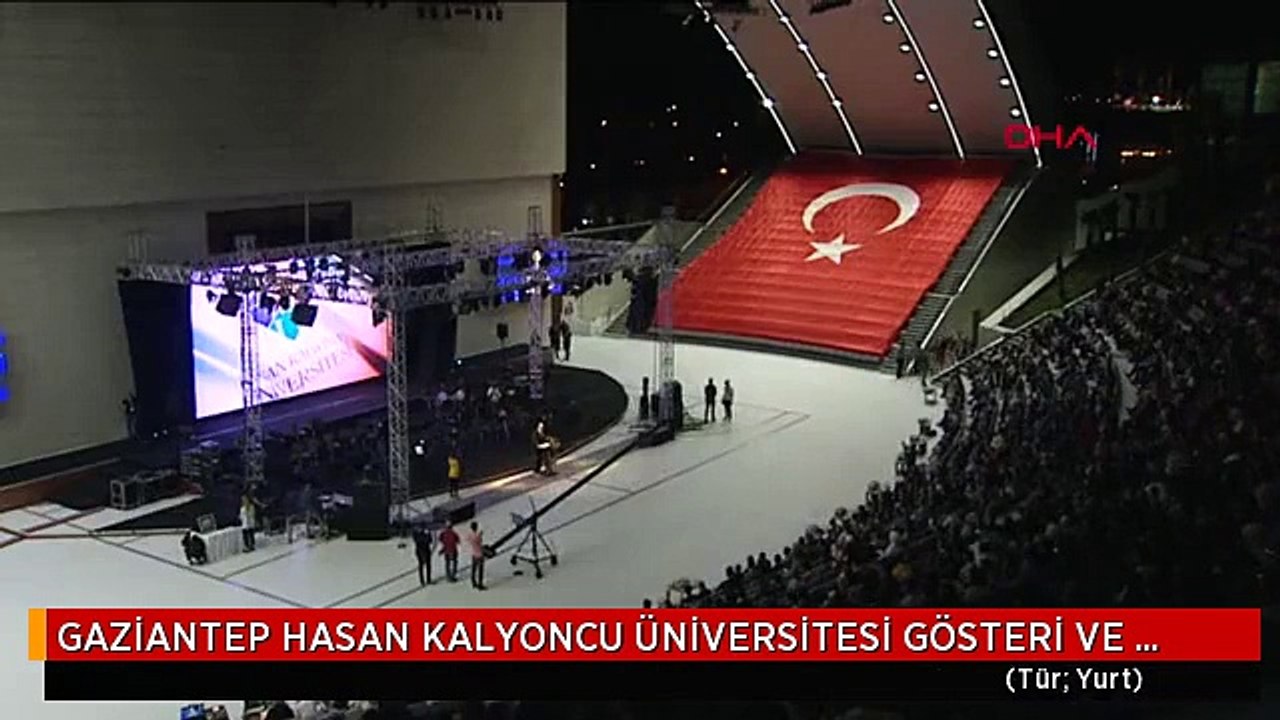 GAZİANTEP HASAN KALYONCU ÜNİVERSİTESİ GÖSTERİ VE SANAT MERKEZİ TÖRENLE AÇILDI-EK 2