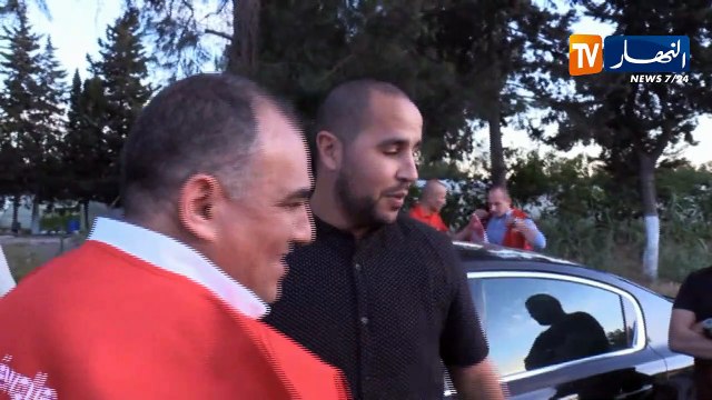 مشاركة اللاعب الدولي مجيد بوقرة في حملة أوريدو لإفطار مستعملي الطريق -العاصمة