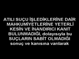 *BAV DAVASINDAKI BERAAT KARARI 1