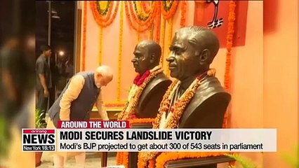 Modi declares victory in India elections as opposition Congress Party concedes