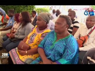 RTG - Conférence de Presse du President du PSD, Pierre Claver Moussavou