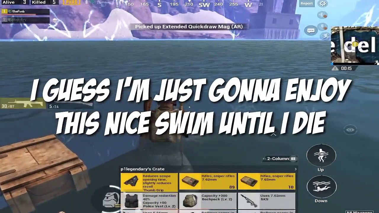 SMALLEST CIRCLE IN WATER! - Pubg Mobile
