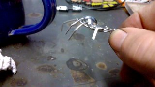 Arachnid Desktop Sterling Silver Spider