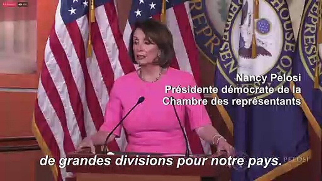Pelosi: les démocrates ne sont "pas sur la voie d'une destitution"