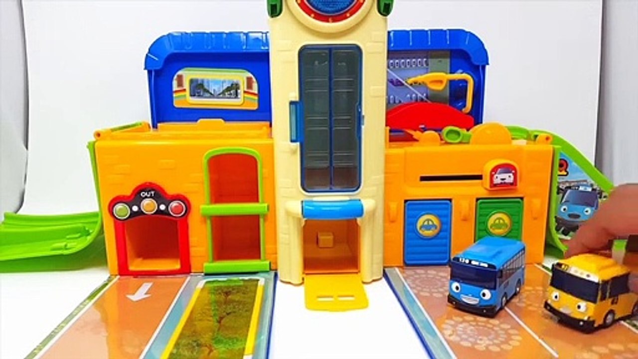 Tayo the little bus School Learn Colors for Kids Tayo Rogi Lani Gani Funny Toy Story