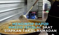 Mengintip Dapur Masjid Istiqlal saat Siapkan Takjil Ramadan