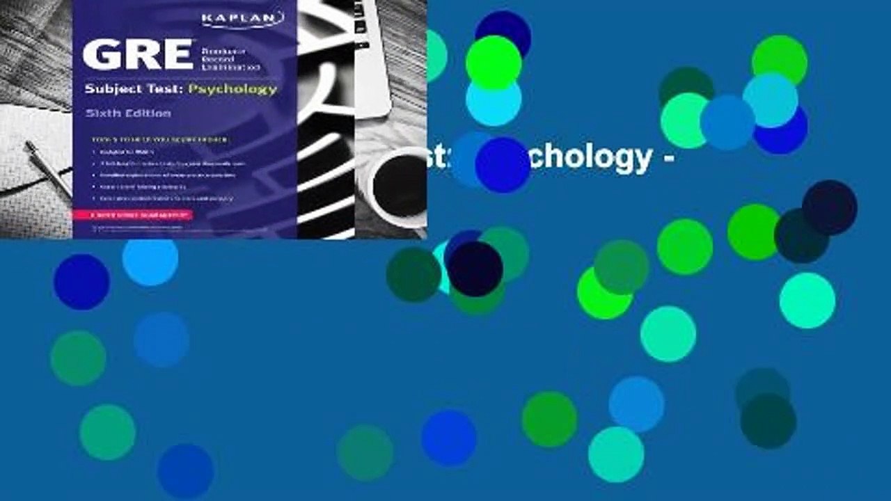 popular-gre-subject-test-psychology-kaplan-inc-video-dailymotion