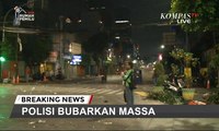 Pendemo Bawaslu Terpukul Mundur, Kondisi di Jalan Sabang Mulai Kondusif