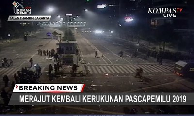 Kondisi Jalan MH Thamrin Sudah Kondusif