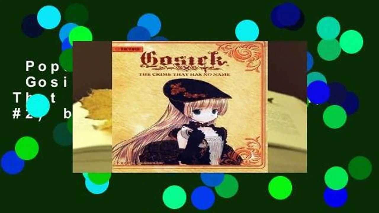Popular to Favorit  Gosick: The Crime That Has No Name (Gosick, #2) by Kazuki Sakuraba