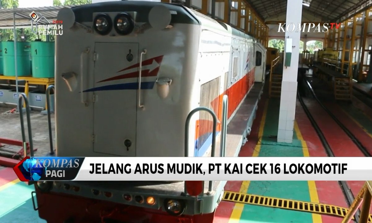 Jelang Arus Mudik, PT KAI Daop III Cirebon Cek 16 Lokomotif