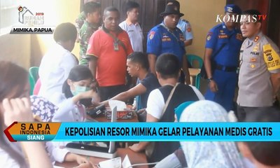Kepolisian Resor Mimika Gelar Pelayanan Medis Gratis