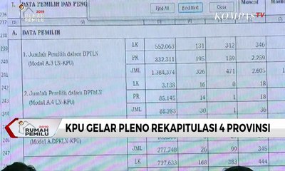 KPU Lanjutkan Pleno Rekapitulasi Suara dari Malaysia