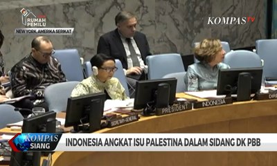 Indonesia Angkat Isu Palestina Dalam Sidang DK PBB