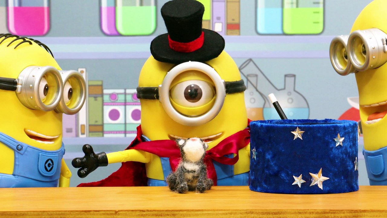 Minions Play With Magic Wand! Despicable Me 3 Stop Motion Series ...