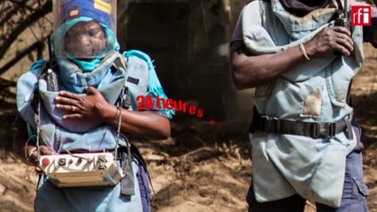 24 Heures avec les démineurs en Casamance