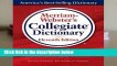 [BEST SELLING]  Merriam-Webster Collegiate Dictionary, 11th Edition
