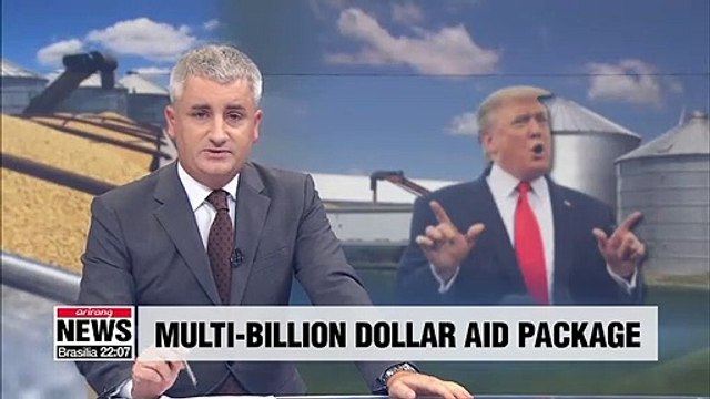 Trump announces new US$16 bil. aid package for American farmers hit by trade war