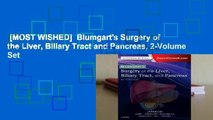 [MOST WISHED]  Blumgart's Surgery of the Liver, Biliary Tract and Pancreas, 2-Volume Set