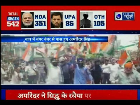 Amarinder Singh Navjot Singh Sidhu Row अमरिंदर ने नवजोत सिंह सिद्धू पर फोड़ा हार का ठीकरा