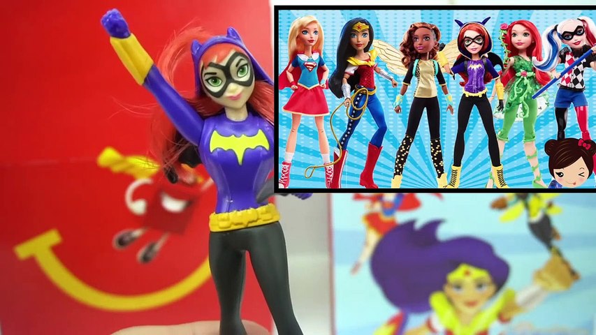 DC Superhero Girls Juguetes de Mc Donald's Cajita Feliz - Mujer Maravilla  Katana Supergirl - Vidéo Dailymotion