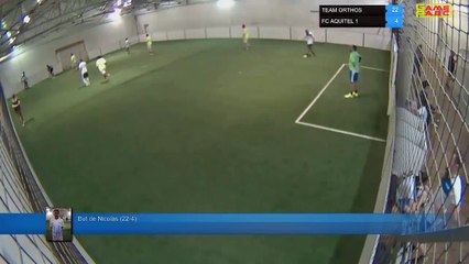 But de Nicolas  (22-4) - TEAM ORTHOS  Vs FC AQUITEL 1 - 24/05/19 19:00 - LIGUE 2