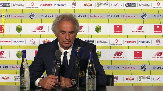 FC Nantes - RC Strasbourg : La réaction de Vahid Halilhodzic