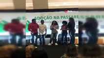 - Brezilya’da insanlıktan utandıran görüntüler- Bir grup kimsesiz çocuk podyumda evlat edinmek isteyen ailelerin önünde yürütüldü- Program toplanan binlerce imzayla protesto edildi