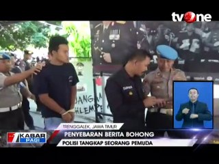 Sebarkan Berita Bohong, Pemuda Ditangkap Polisi