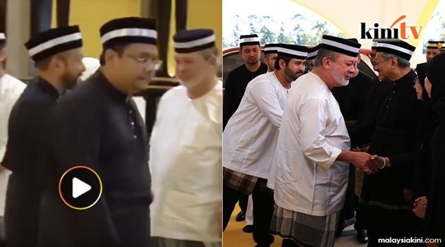 Mukhriz tak salam Sultan Johor, TMJ salam Tun M