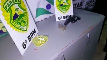 UPS Norte apreende arma e cocaína em estabelecimento no Bairro Consolata