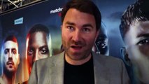 'I HAD 3 FIGHTS, I WAS USELESS. DAD SENT ME THERE TO GET BASHED UP' -EDDIE HEARN & SHANNON COURTENAY