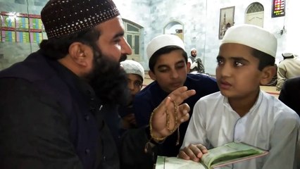 surah rahman teacher and student by ustad qari hammad ullah sajid with hamid ibraheem bin yousuf