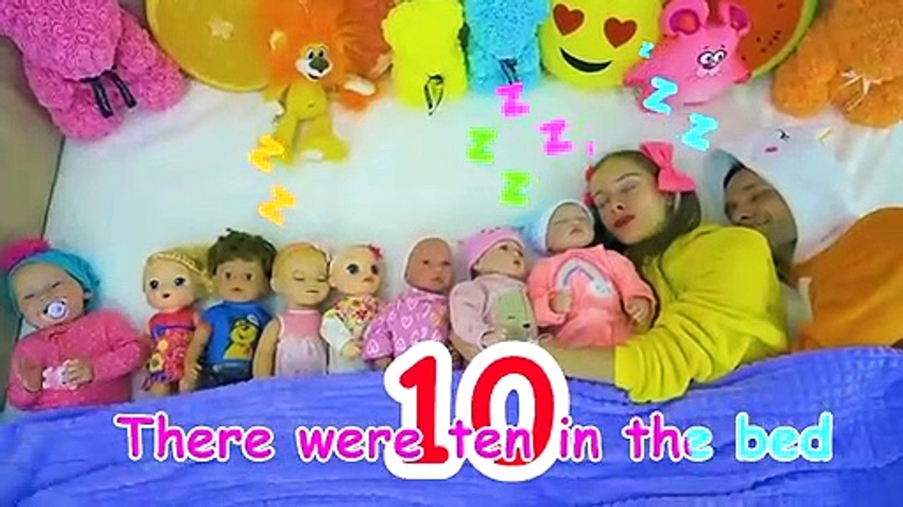 Ten in the Bed | Nursery Rhymes & Kids Songs