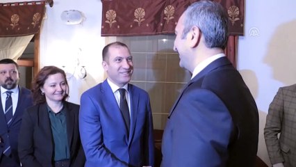 Adalet Bakanı Abdulhamit Gül, gazetecilerle bir araya geldi - ANKARA