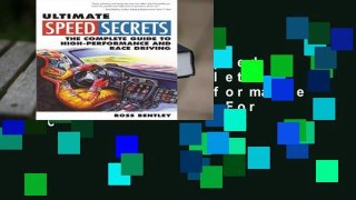 Online Ultimate Speed Secrets: The Complete Guide to High-Performance and Race Driving  For Free