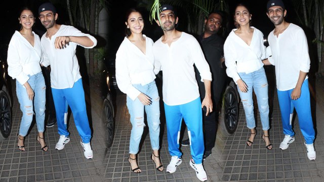 Anushka Sharma & Kartik Aaryan enjoyed at India's Most Wanted screening | FilmiBeat