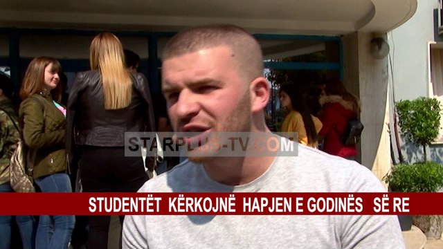 STUDENTËT KËRKOJNË HAPJEN E GODINËS SË RE