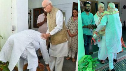 Lok Sabha Election Result के बाद PM Modi ने पैर छूकर लिया LK Advani से आशीर्वाद | वनइंडिया हिंदी