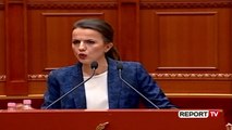 Report TV - Rudina Hajdari kritikon Gjiknurin: Reformën zgjedhore duhet ta bëjë opozita e re